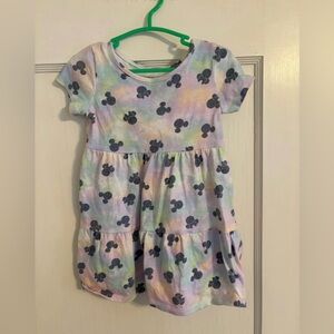 Minnie Mouse Toddler Tie Dye Dress